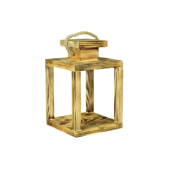 Lampion drewniany Mały LD-1-O Opalany